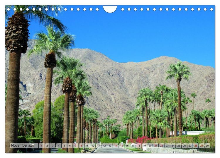 Produktbild: Palm Springs und Umgebung (Wandkalender 2026 DIN A4 quer), CALVENDO Monatskalender