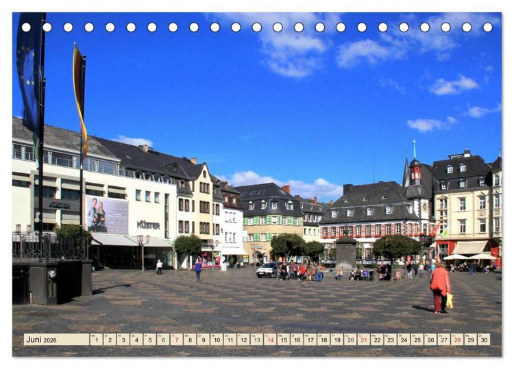 Produktbild: Die Eifel und ihre Regionen - Die Osteifel (Tischkalender 2026 DIN A5 quer), CALVENDO Monatskalender