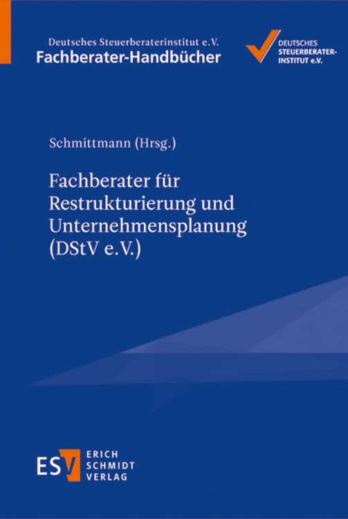 Produktbild: Fachberater f&uuml;r Restrukturierung und Unternehmensplanung (DStV e.V.)