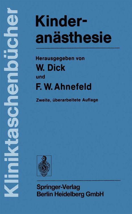 Produktbild: Kinderan&auml;sthesie