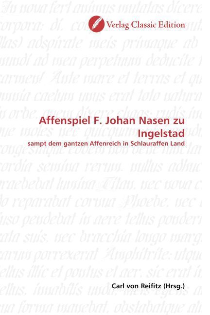Produktbild: Affenspiel F. Johan Nasen zu Ingelstad