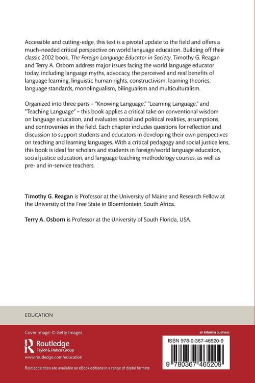 Produktbild: World Language Education as Critical Pedagogy
