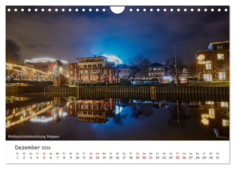 Produktbild: Emsland Impressionen (Wandkalender 2026 DIN A4 quer), CALVENDO Monatskalender