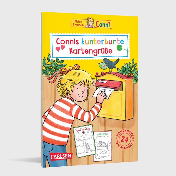 Produktbild: Conni Gelbe Reihe (Besch&auml;ftigungsbuch): Connis kunterbunte Kartengr&uuml;&szlig;e