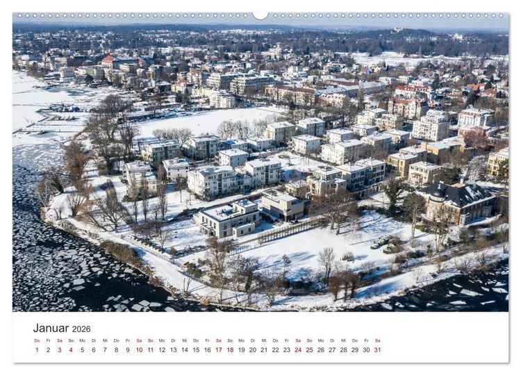 Produktbild: Potsdam - UNESCO Weltkulturerbe und Stadt der Schl&ouml;sser und G&auml;rten (hochwertiger Premium Wandkalender 2026 DIN A2 quer), Kunstdruck in Hochglanz