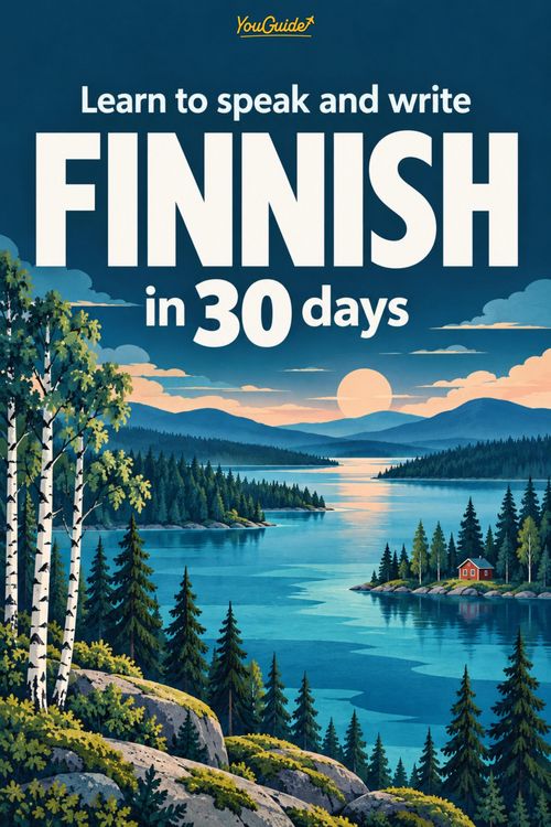 Produktbild: Learn to speak and write Finnish in 30 days