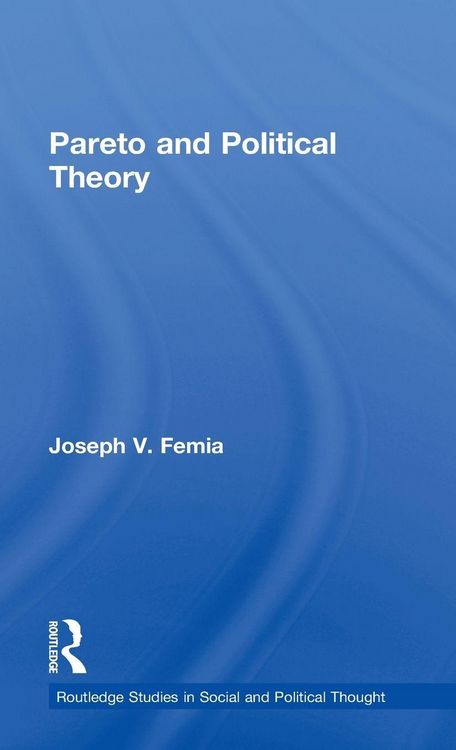 Produktbild: Pareto and Political Theory