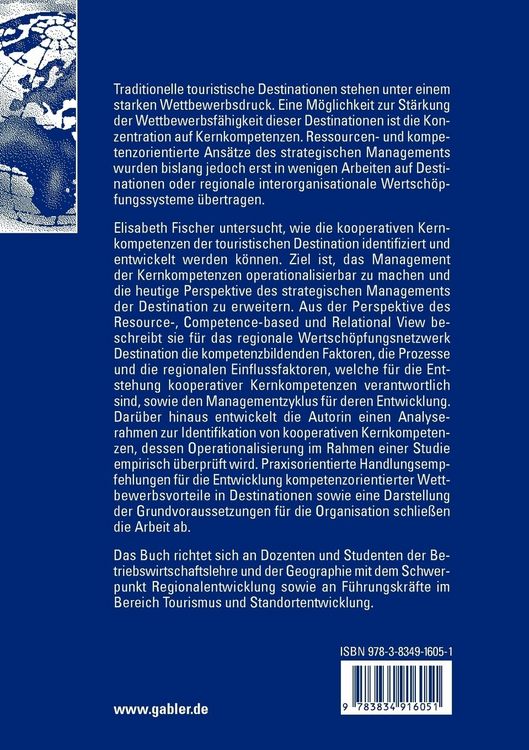 Produktbild: Das kompetenzorientierte Management der touristischen Destination