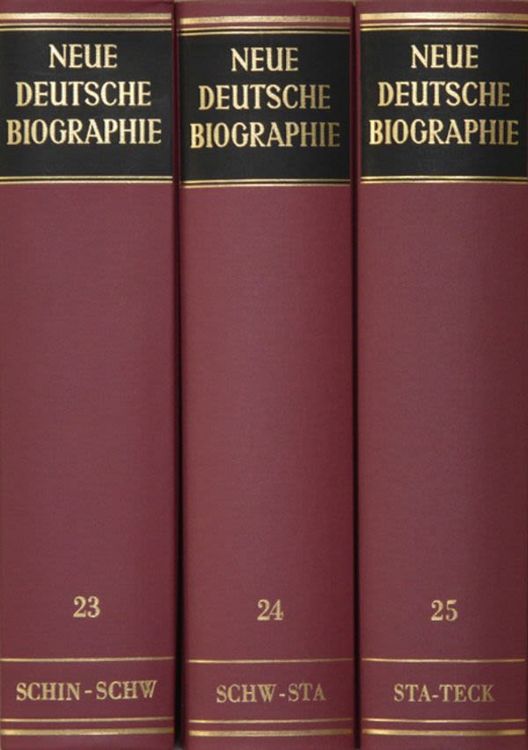 Produktbild: Neue Deutsche Biographie