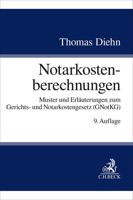 Produktbild: Notarkostenberechnungen