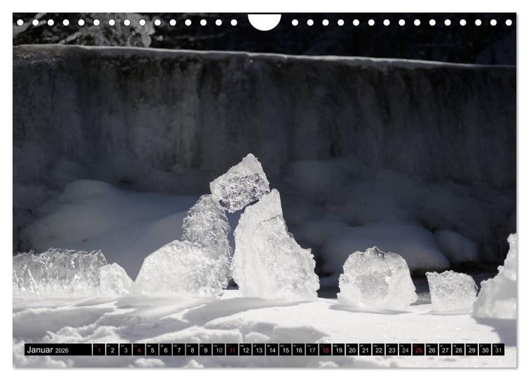 Produktbild: Land Art - Natur und Kunst (Wandkalender 2026 DIN A4 quer), CALVENDO Monatskalender