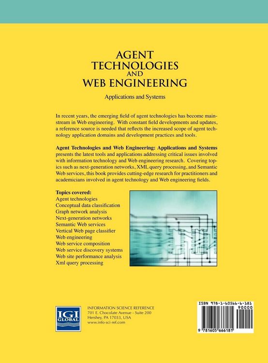 Produktbild: Agent Technologies and Web Engineering