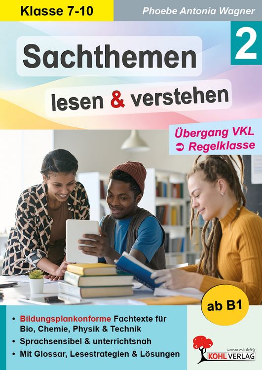 Produktbild: Sachthemen lesen und verstehen / Band 2: &Uuml;bergang VKL zur Regelklasse