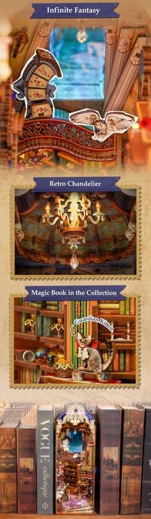 Produktbild: Booknook Magical Library