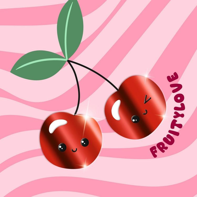 Produktbild: Brunnen Sammelmappe A3 Karton Fruity Love