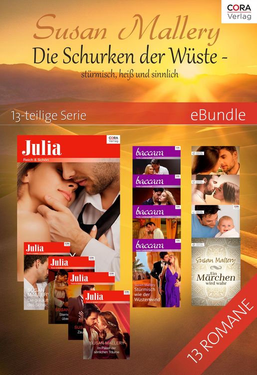 Produktbild: Die Schurken der W&uuml;ste - st&uuml;rmisch, hei&szlig; und sinnlich - 13-teilige Serie