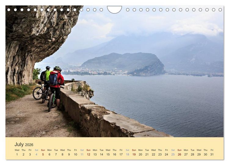 Produktbild: Riva del Garda - the pearl of Lake Garda (Wall Calendar 2026 DIN A4 landscape), CALVENDO 12 Month Wall Calendar