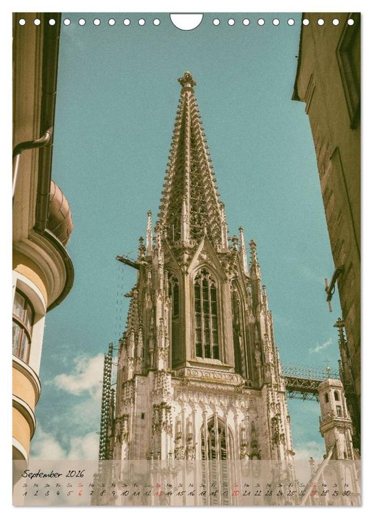 Produktbild: Regensburg - Charme der Altstadt (Wandkalender 2026 DIN A4 hoch), CALVENDO Monatskalender