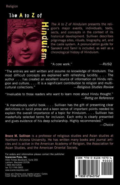 Produktbild: A to Z of Hinduism