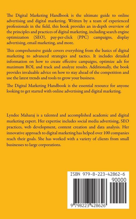 Produktbild: The Digital Marketing Handbook