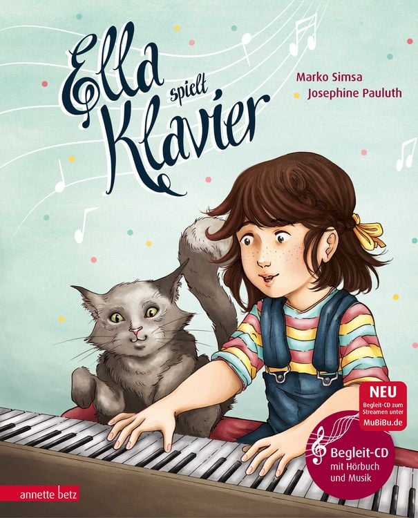 Bild vom Artikel Ella spielt Klavier (Das musikalische Bilderbuch mit CD und zum Streamen) vom Autor Marko Simsa