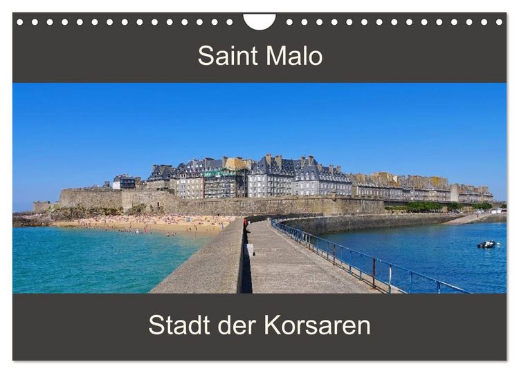 Produktbild: Saint Malo - Stadt der Korsaren (Wandkalender 2026 DIN A4 quer), CALVENDO Monatskalender