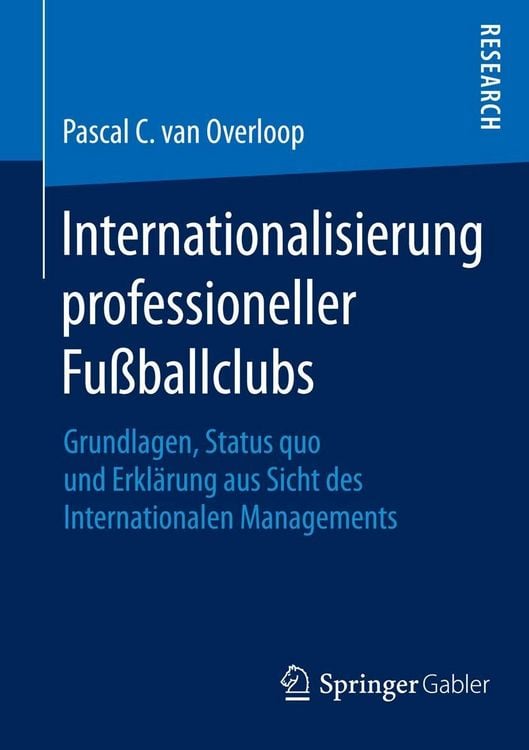 Produktbild: Internationalisierung professioneller Fu&szlig;ballclubs