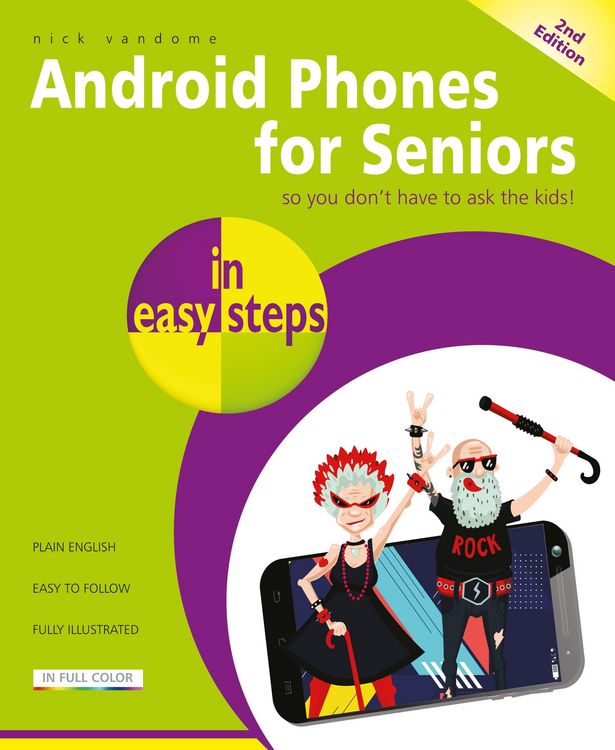 Produktbild: Android Phones for Seniors in easy steps, 2nd edition