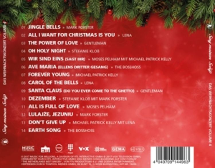 Produktbild: Sing meinen Song - Das Weihnachtskonzert Vol. 4