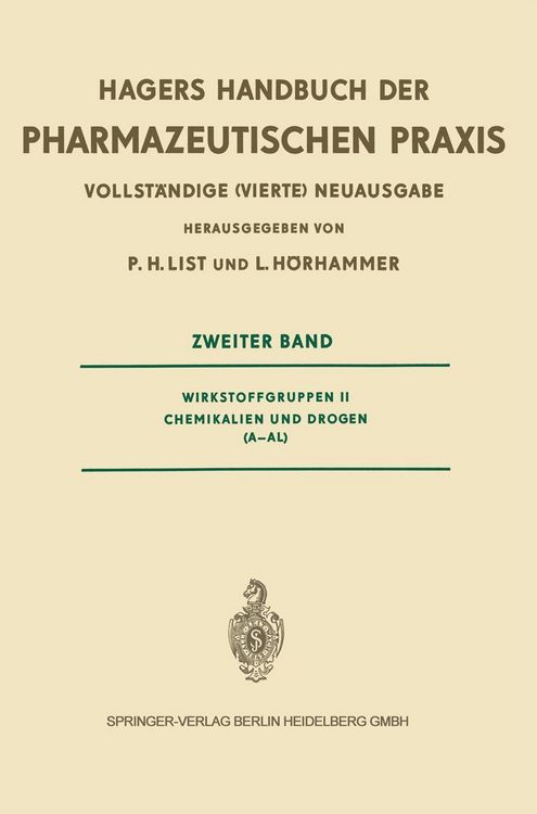 Produktbild: Hagers Handbuch der Pharmazeutischen Praxis