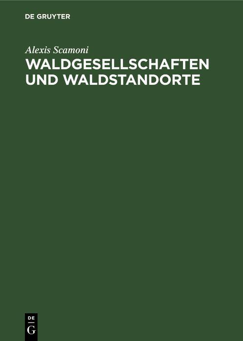 Produktbild: Waldgesellschaften und Waldstandorte