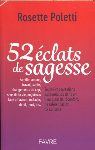Produktbild: 52 &eacute;clats de sagesse