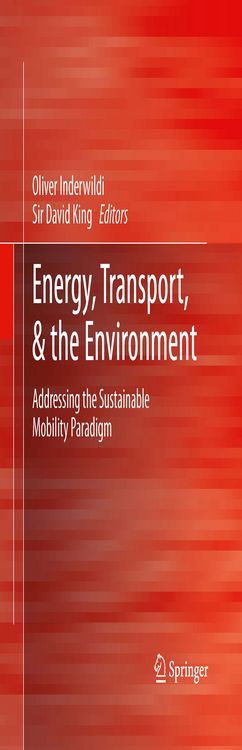 Produktbild: Energy, Transport, & the Environment