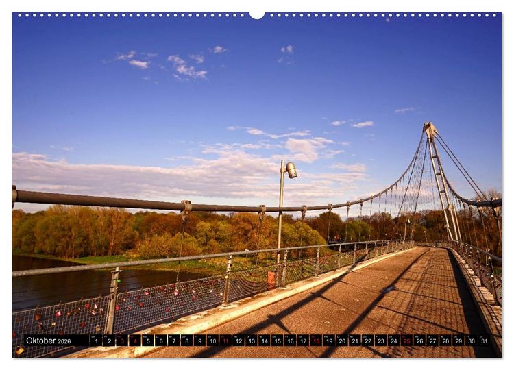 Produktbild: Magdeburg an der Elbe 2026 (Wandkalender 2026 DIN A2 quer), CALVENDO Monatskalender