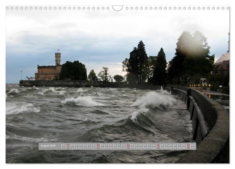 Produktbild: 2026 Langenargen am Bodensee (Wandkalender 2026 DIN A3 quer), CALVENDO Monatskalender