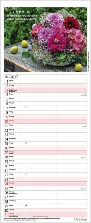 Produktbild: Planer f&uuml;r die besten Jahre 2027