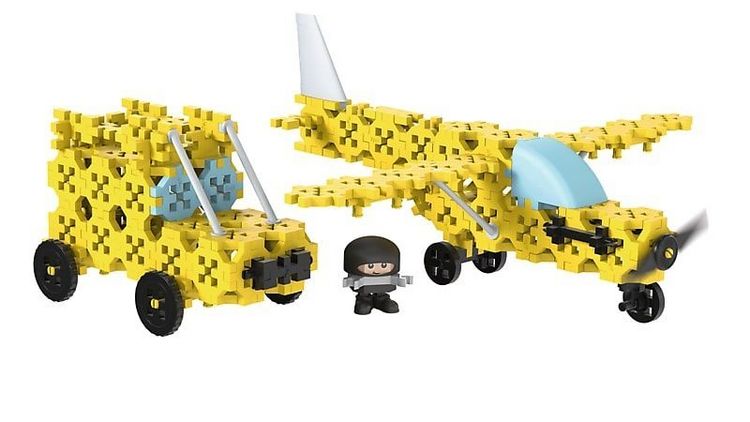 Produktbild: CONNECT S - Flugzeug / Auto 94 Teile + Anleitung