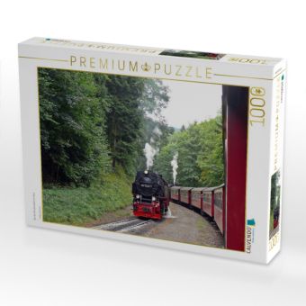 Produktbild: CALVENDO Puzzle Bei der Brockenbahn im Harz | 1000 Teile Lege-Gr&ouml;&szlig;e 64x48cm Foto-Puzzle f&uuml;r gl&uuml;ckliche Stunden