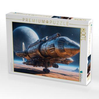 Produktbild: CALVENDO Puzzle Sternenkreuzer der Zukunft | 1000 Teile Lege-Gr&ouml;&szlig;e 64x48cm Foto-Puzzle f&uuml;r gl&uuml;ckliche Stunden