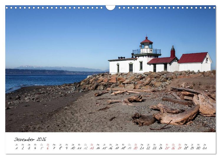 Produktbild: Eine Reise nach Seattle (Wandkalender 2026 DIN A3 quer), CALVENDO Monatskalender
