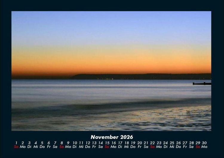Produktbild: Sonnenunterg&auml;nge 2026 Fotokalender DIN A4