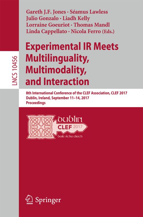 Produktbild: Experimental IR Meets Multilinguality, Multimodality, and Interaction