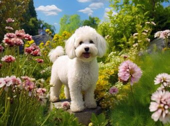 Produktbild: CALVENDO Puzzle Ein Motiv aus dem Kalender "Bichon fris&eacute;, wei&szlig;e H&uuml;ndchen mit lockigem Haar" | 2000 Teile Lege-Gr&ouml;&szlig;e 90x67cm Foto-Puzzle f&uuml;r gl&uuml;ckliche