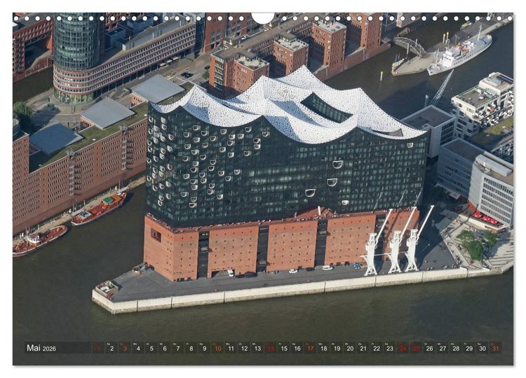 Produktbild: Flugbilder 2026 (Wandkalender 2026 DIN A3 quer), CALVENDO Monatskalender