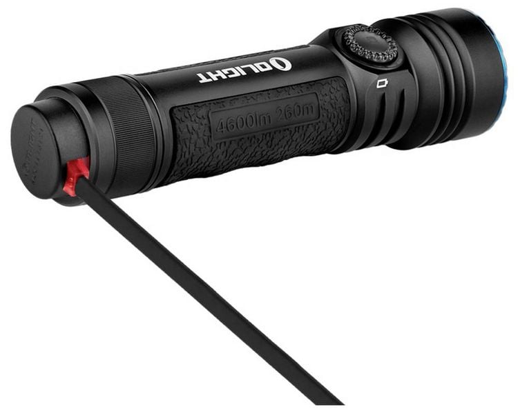 Produktbild: OLight Seeker 4 Pro (Matte Black) LED Taschenlampe 4600lm 205g