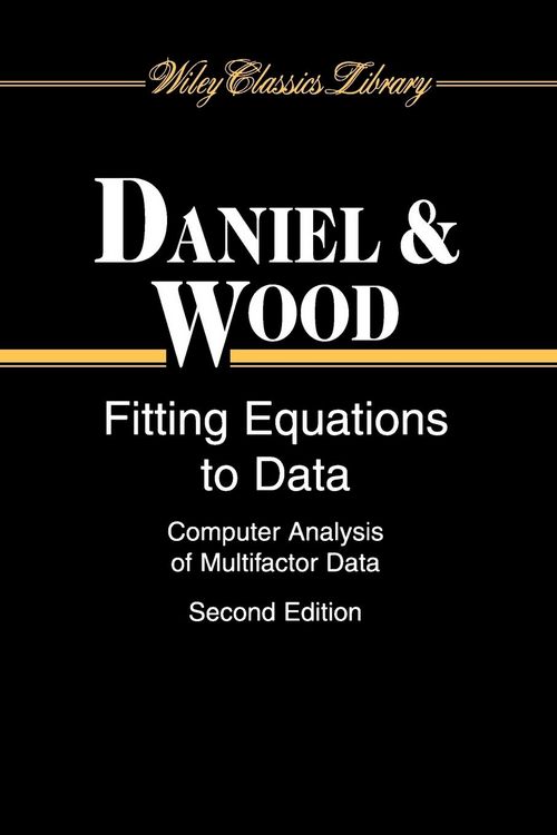 Produktbild: Fitting Equations to Data: Computer Analysis of Multifactor Data