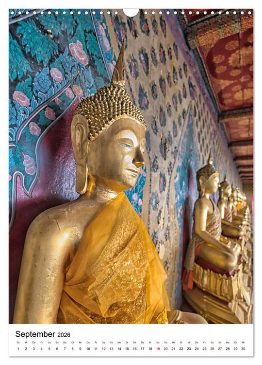 Produktbild: Faszination Thailand (Wandkalender 2026 DIN A3 hoch), CALVENDO Monatskalender