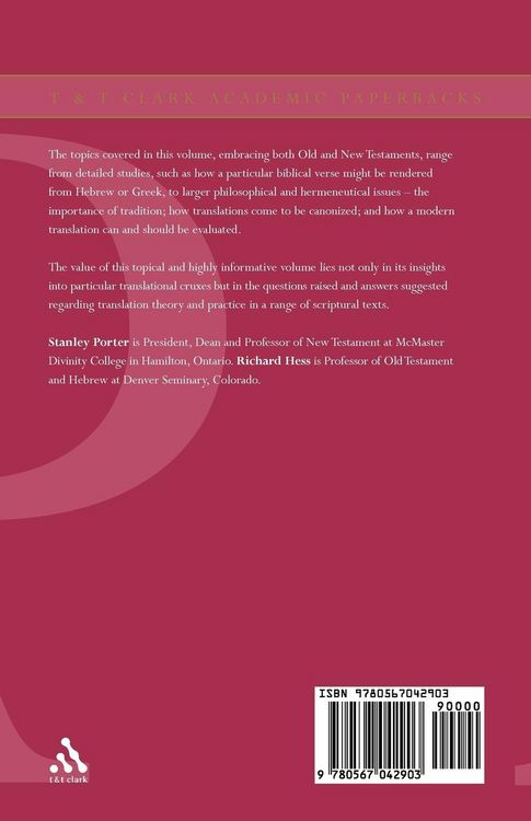 Produktbild: Translating the Bible