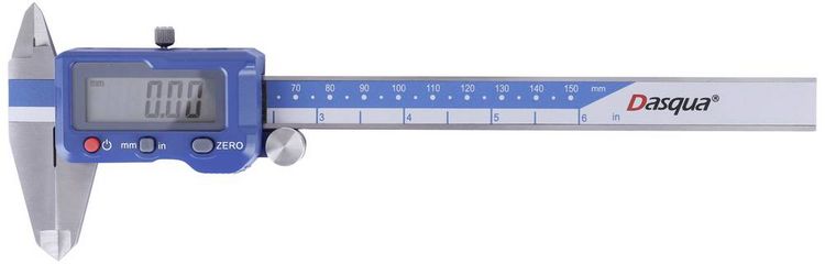 Produktbild: Dasqua 2000-2010 DIN EN 862, Digitaler Messschieber Messbereich (max.): 200mm 1St.