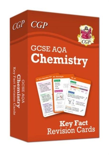 Produktbild: New GCSE Chemistry AQA Key Fact Revision Cards - Summary cards for quick revision